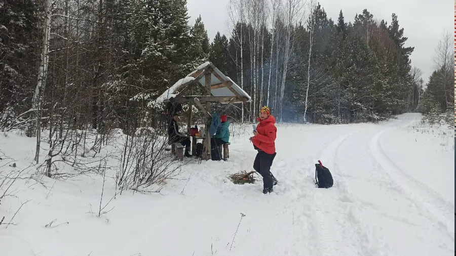 Переход через речку Чёрная